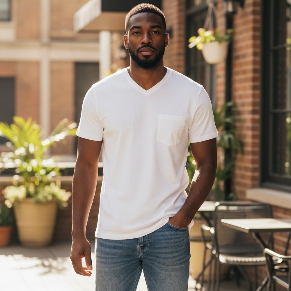 Buck Mason White Slub Vintage Pocket Tee XL BM11003.102WHTXL Cotton Shirt